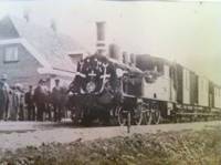 Lellinge station - indvielsestoget 1917