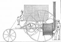 London Steam Carriage, by Trevithick and Vivian, demonstrated in London in 1803