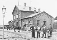 Holstebro station ca 1900