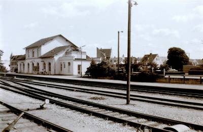 Åbenrå station ca 1975